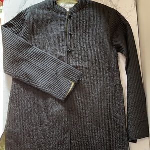 Sam Hulu’s  collection 100% silk black jacket made in India size medium